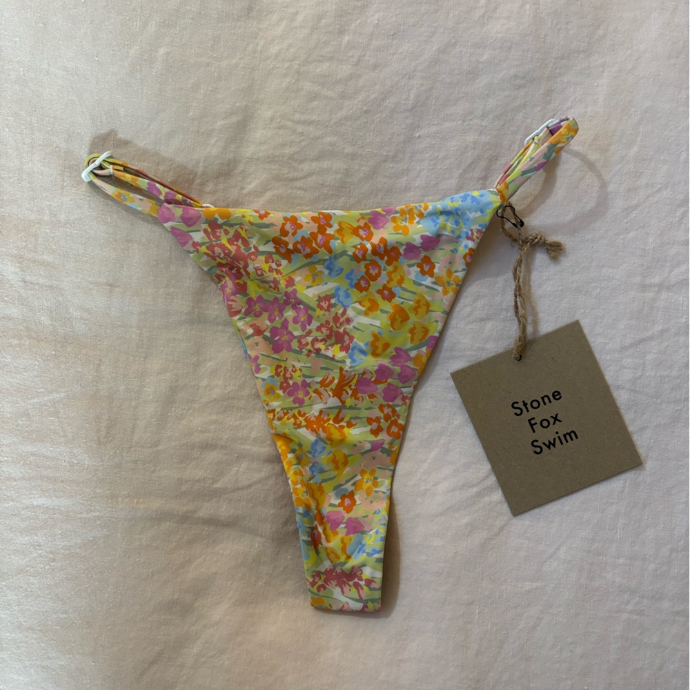 NWT Stone Fox Swim Isle Bikini Bottom